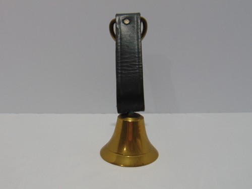 Brass shopkeepers door bell - brass,