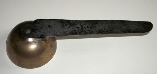 Unusual vintage brass iron - unusual, &