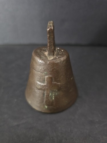 Vintage cast metal religious - cast,